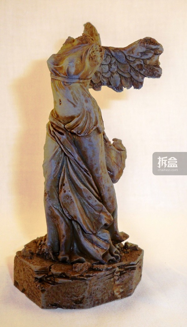 oritoy酸雨战争系列胜利女神雕像套装实拍