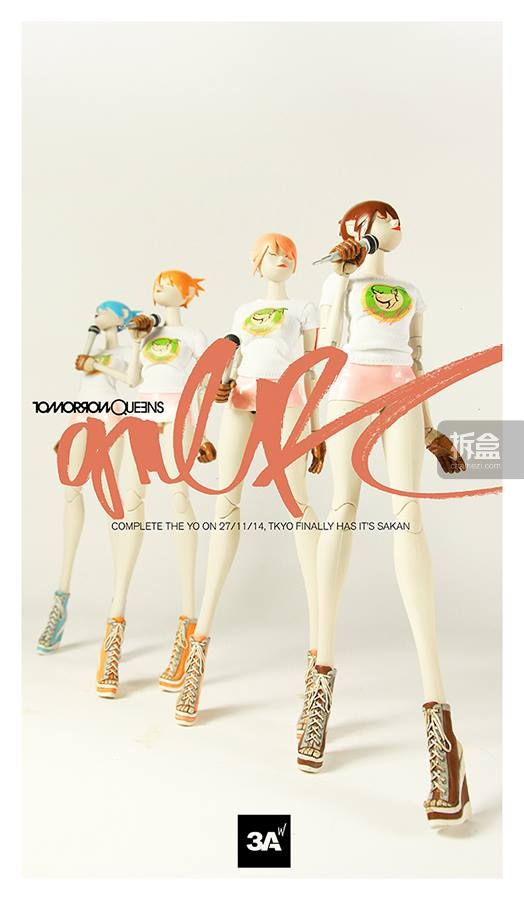 3atoys将发售10寸tqgirlrc