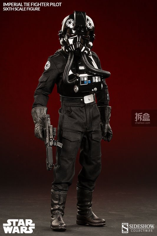 sideshow新品:《星球大战》1/6帝国钛战机驾驶员(tie fighter pilot )