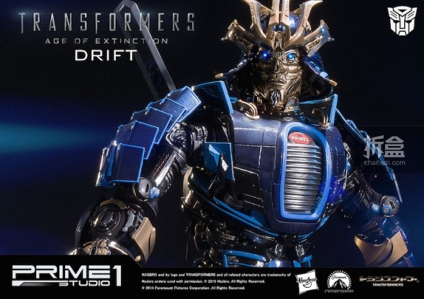 prime1studio变形金刚4drift漂移全身像发售