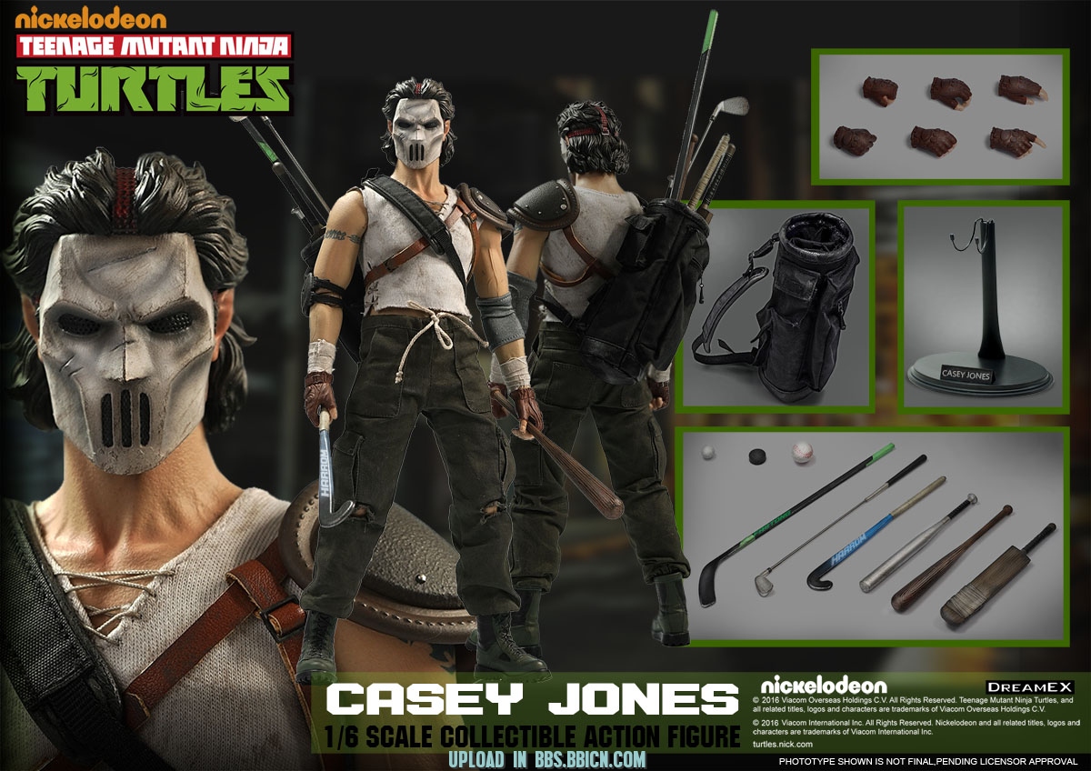 dreamex忍者神龟凯西琼斯面具男caseyjones