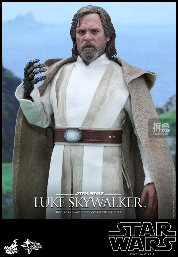 hottoys星球大战716卢克天行者lukeskywalker老年版
