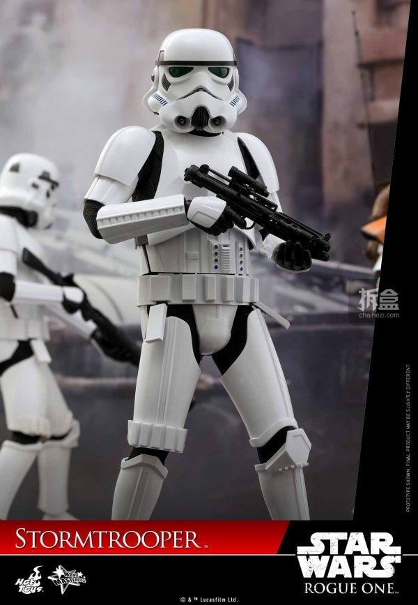 hottoys侠盗一号星球大战外传stormtrooper帝国暴风兵16比例珍藏人偶