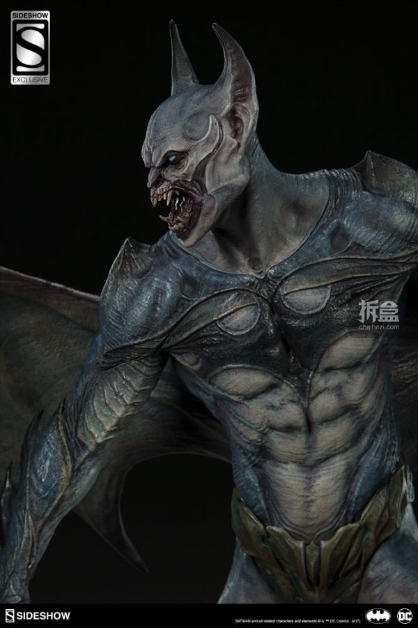 sideshow蝙蝠侠哥谭噩梦版20寸雕像