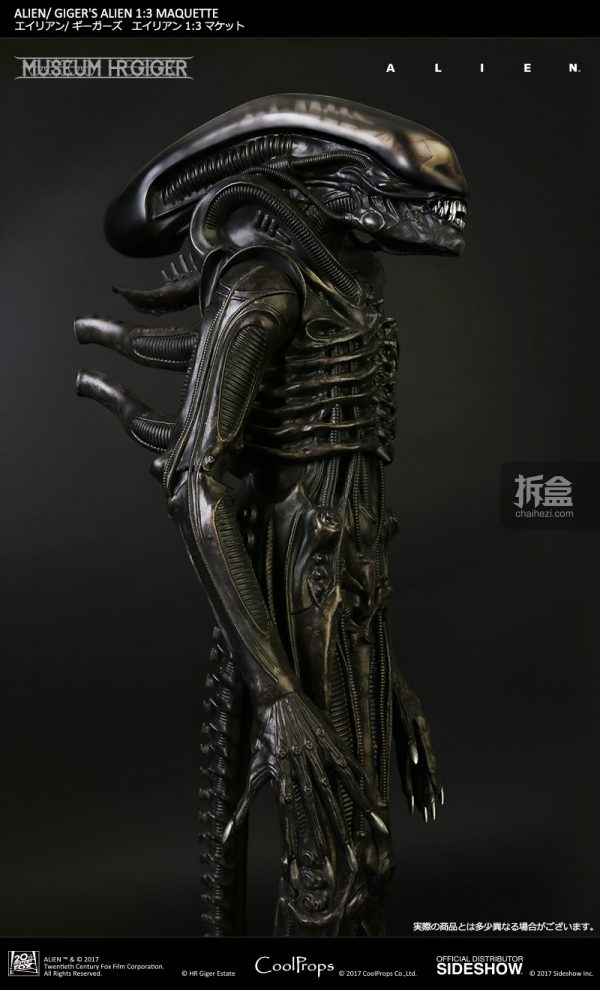coolpropsxhrgiger博物馆异形alien13雕像