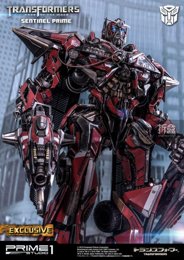 Prime 1 Studio《变形金刚2》御天敌Sentinel Prime 29寸雕像 | 拆盒网